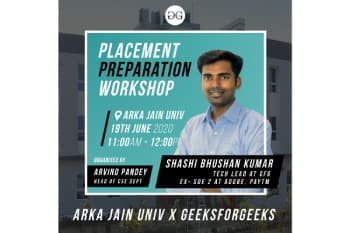 Placement Preparation Workshop