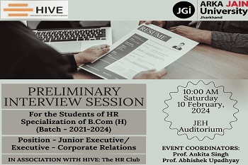 Preliminary Interview Session