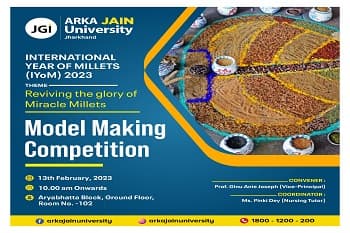 Reviving The Glory Of Miracle Millets : Model Making Competition
