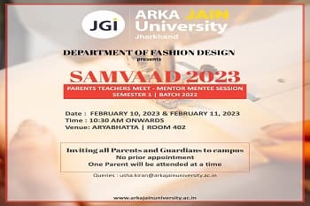 Samvaad 2023 Parents Teachers Meet – Mentor Mentee Session