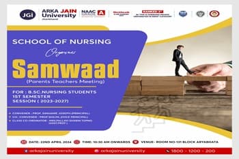 Samwaad-Parents Teachers Meeting (B.Sc. Nursing)