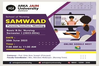 Samwaad: Parents Teachers Meeting B.Sc. Nursing