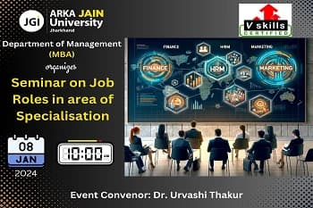 Seminar on Job Roles In Area of Specialisation