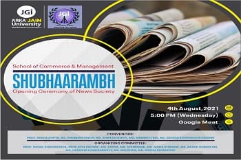 Shubhaarambh – Opening ceremony of News Society