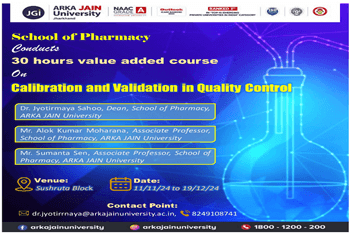 VAC on Calibration and Validation in Quality Control