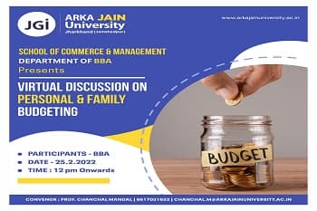Virtual Discussion On Personal & Family Budgeting