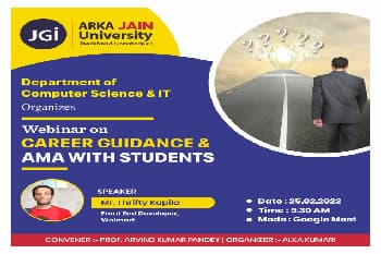Webinar On Career Guidance & AMA With Students