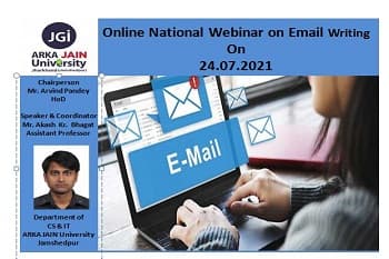 Webinar On Email Writing