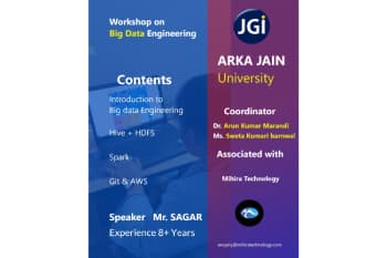Workshop On Big Data Engineering