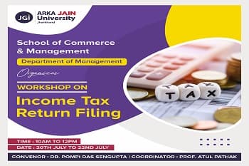 Workshop on Income Tax Return Filing