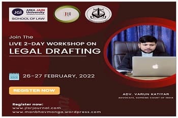 Workshop on Legal Drafting