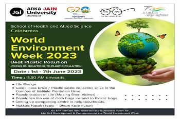 World Environment Week 2023