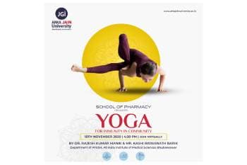 Yoga for Immunity in Community – School of Pharmacy