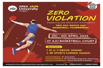 Zero Violation : Two-day Knock Out Basketball Tournament
