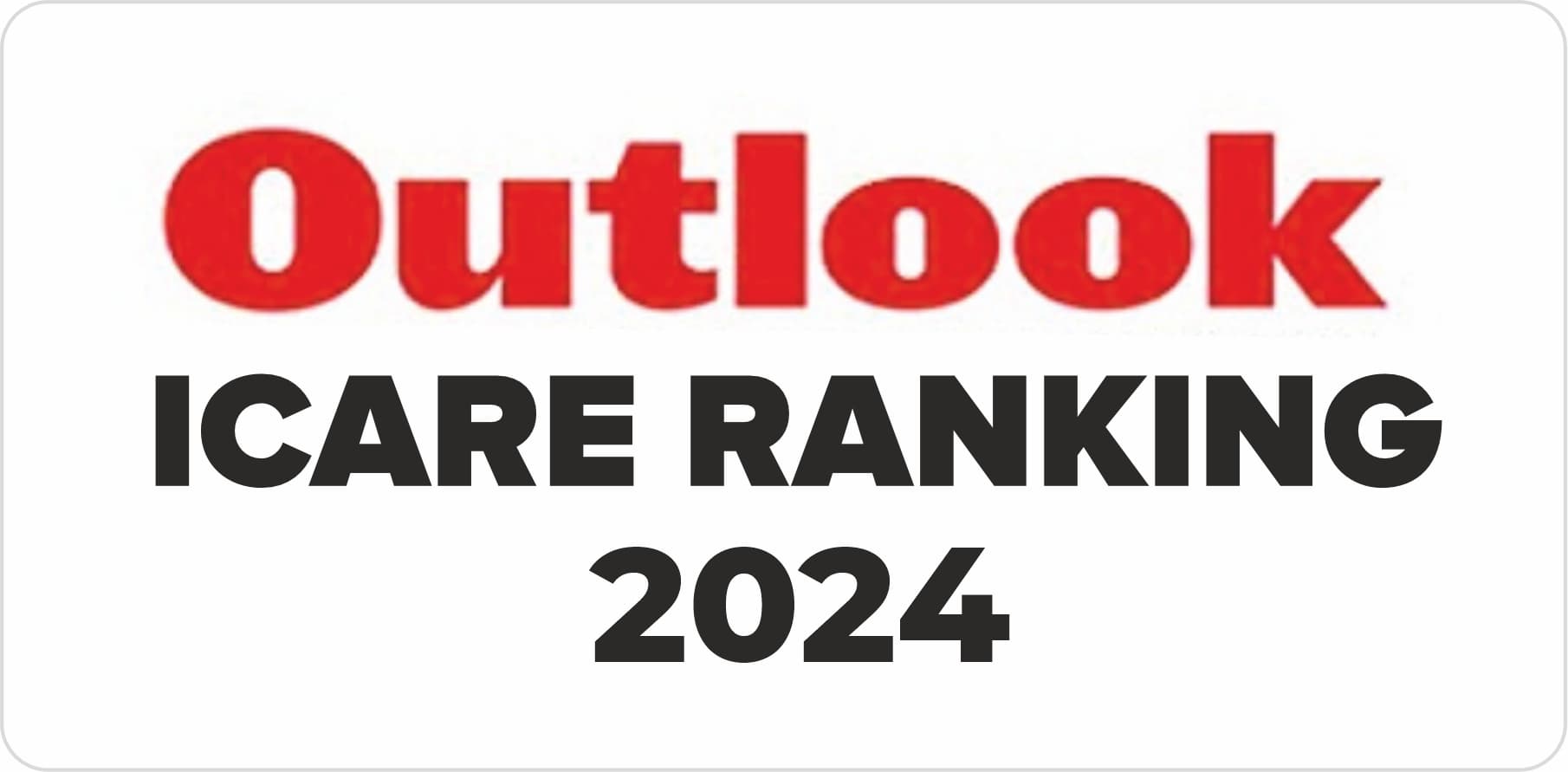 Outlook ICARE Ranking 2024
