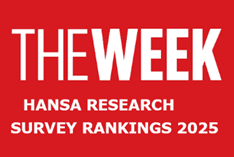 THE WEEK — Hansa Research Survey Rankings 2025